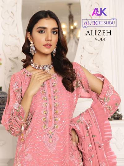 Alizeh Vol 1 By Al Khushbu Designer Eid Special Salwar Kameez Collection